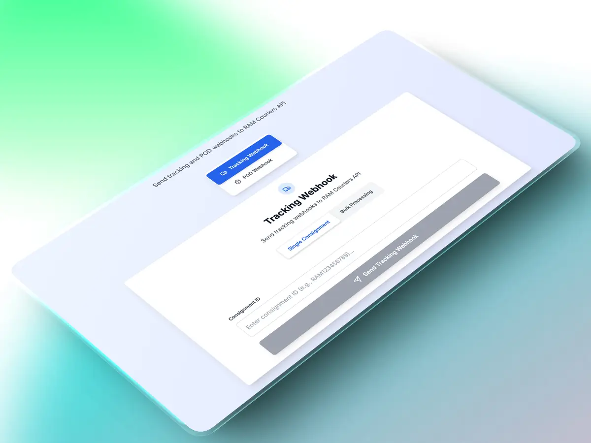 Enterprise Courier Tracking